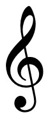 g clef, treble clef