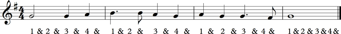 Dotted Note