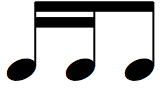 eighth and sixteenth note values