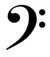 bass clef