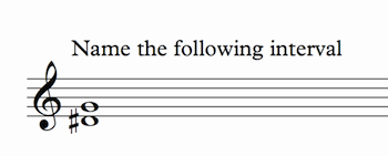 inverted interval