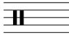 percussion clef